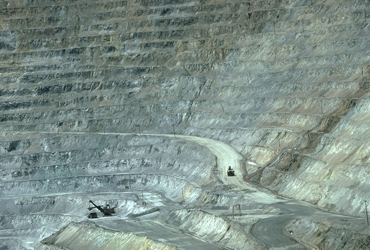 open-pit, mining, photo